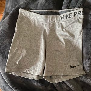 Grey Nike Pro Spandex